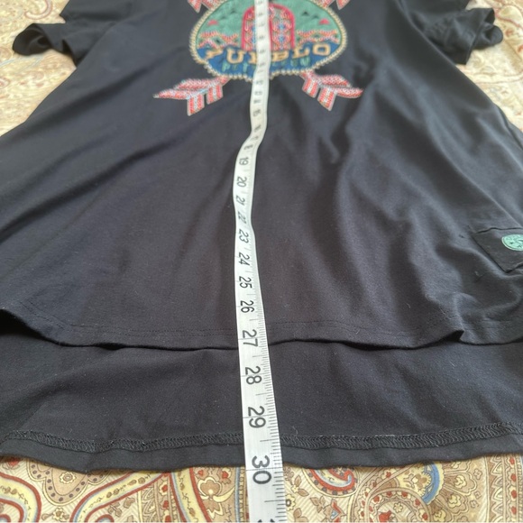 Double D Ranch Pueblo Petroleum Embroidered Beaded Graphic Tee sz M - Picture 12 of 12